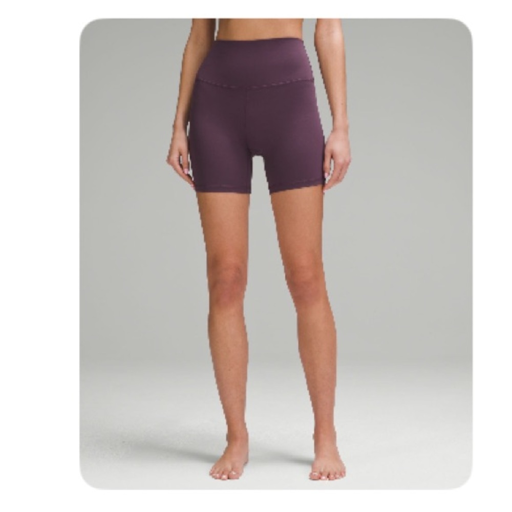 lululemon athletica Align High-Rise Shorts - Grape Thistle - size 4